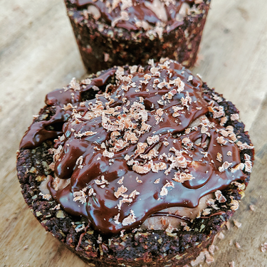 Vegan Chocolate Cheesecakes