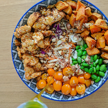 Crispy Cauliflower Bowls