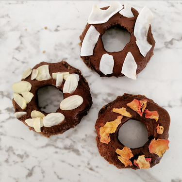 No Bake Vegan Doughnuts